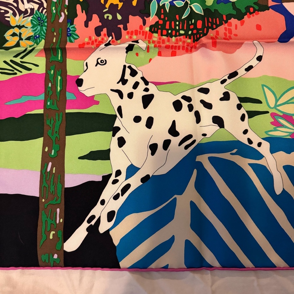 Hermes Scarf 90 cm “En Liberte!” - Unused